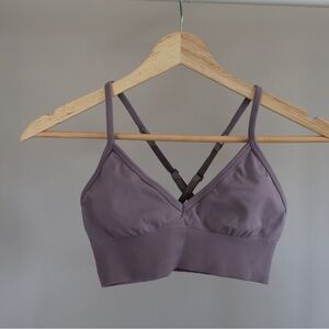Lululemon Purple Sports Bra Size 6
